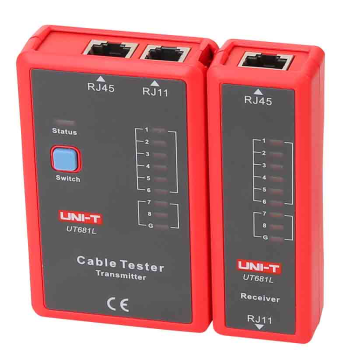 UT681L tester kabli sieciowych RJ45 RJ11